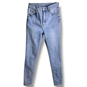 Esqualo Blue Jeans High Rise Ankle Length Light Wash Size 6